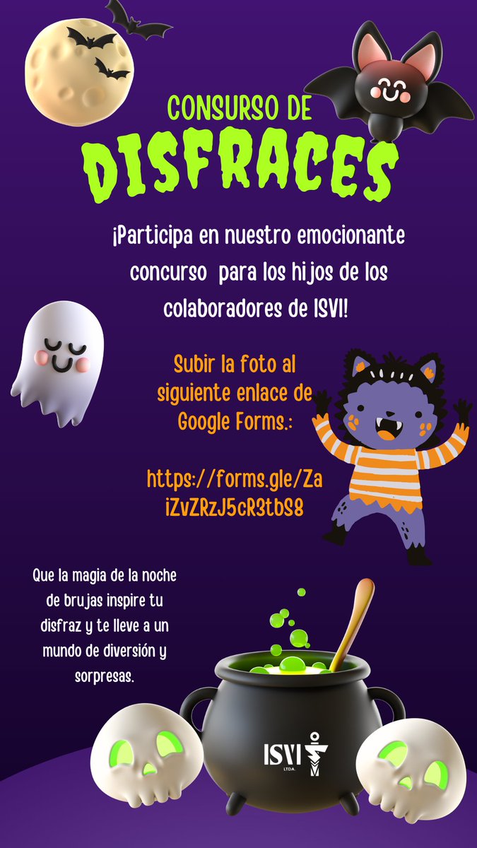 Concurso para los hijos de los colaboradores. Para ingresar al formulario y subir la fotografía o video, oprima el siguiente link:  forms.gle/ZaiZvZRzJ5cR3t…

El concurso está reservado únicamente para los hijos de los colaboradores, menores de edad.