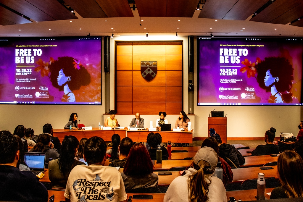 Law4BlkLives's tweet photo. A big thank you to the Advocacy for Racial Justice Clinic, Penn Law, our guest speakers, and everyone else who was able to join us in Philadelphia last week for our CLE event "Free To Be Us"! 
#L4BL #RadicalLawyers #FreeToBeUs⁠ https://t.co/TAhweZRaHJ
