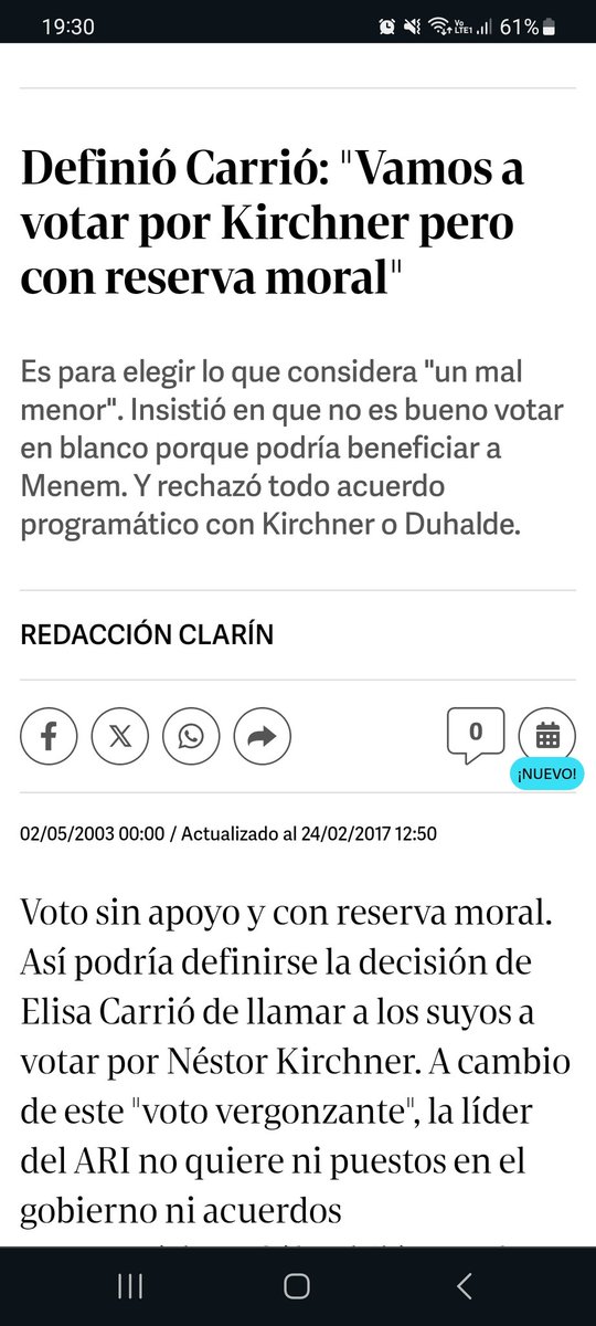 crespoalfredo's tweet photo. @elisacarrio Caradura y cómplice de todos estos años https://t.co/jrXfbA7DvV