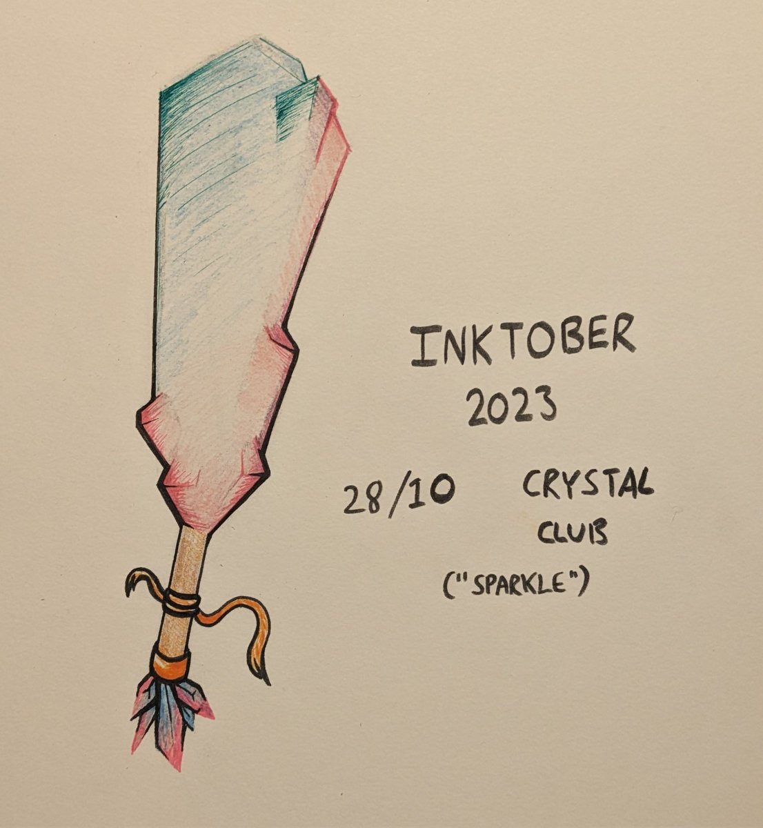 Day 28 of InkTober: Crystal Club

Tried using mostly pencil for this one.

#inktober #inktober2023 #inkdrawing #weapondesign #weapon #traditionalart #2dartist #crystal #gem #club #sparkle