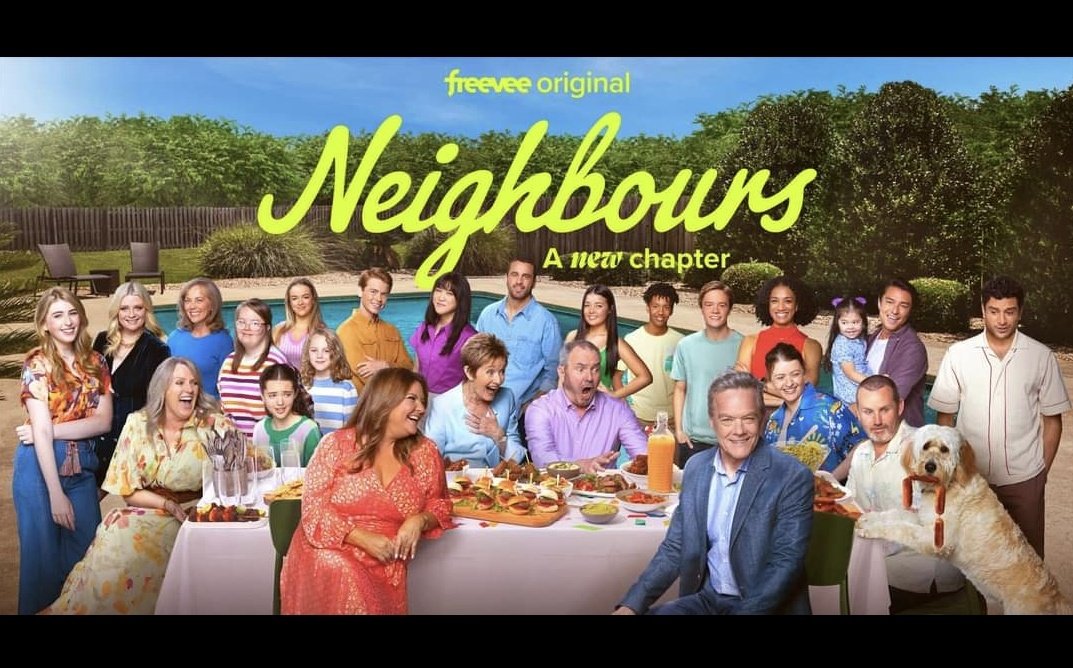 Soooo, we are into term three of filming and the storylines coming up have got some hilarious moments that I can't wait for the fans to watch!😆 ...laughing on the train as I read them. (Thx you @neighbours writing department!) ... Loving this new chapter 2.0🙏🏡🏡🎉