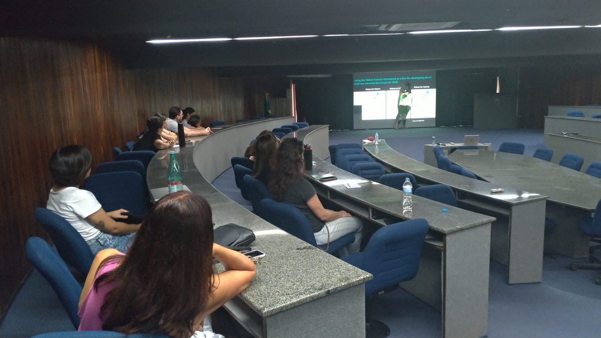 Ana Paula D Aguiar (@anapdaguiar) on Twitter photo Today we had the pleasure of receiving <a href="/laurap18/">Dr. Laura Pereira</a> at <a href="/inpe_diiav/">Divisão de Impactos, Adaptação e Vulnerabilidades</a>, for a visit to our centre and a brilliant talk to our Earth System Science PhD Students.
Thank you Laura! Today we had the pleasure of receiving <a href="/laurap18/">Dr. Laura Pereira</a> at <a href="/inpe_diiav/">Divisão de Impactos, Adaptação e Vulnerabilidades</a>, for a visit to our centre and a brilliant talk to our Earth System Science PhD Students.
Thank you Laura!