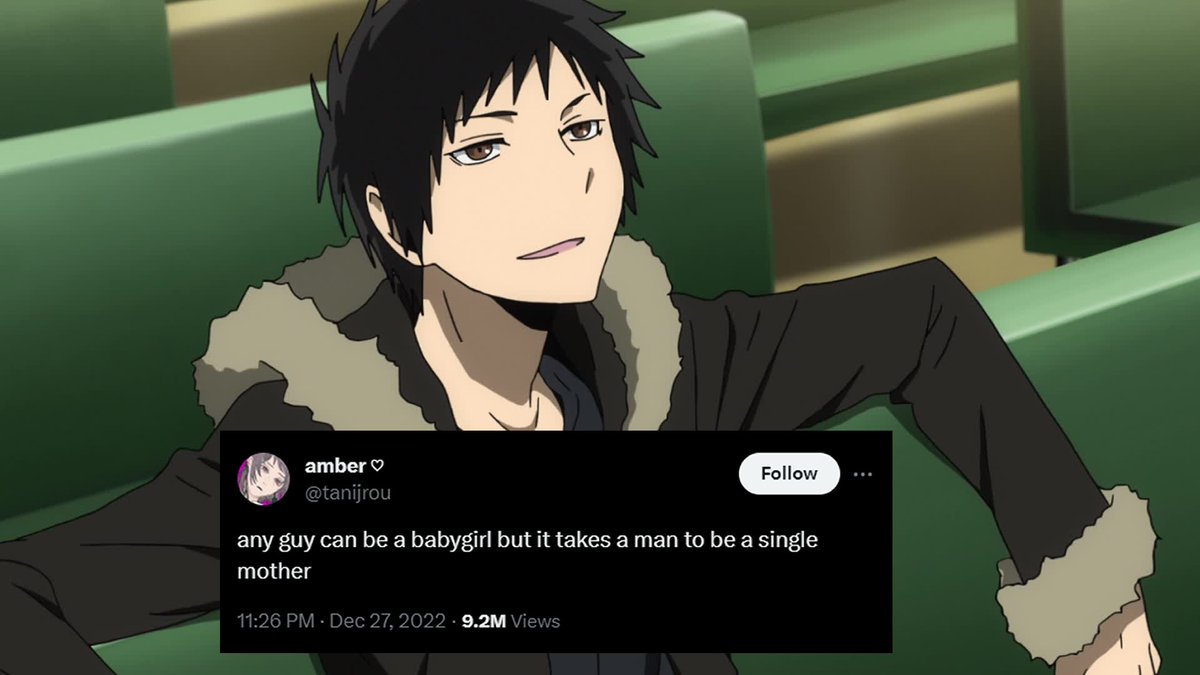 My contribution to the fellow Izaya likers in the drrr fandom, image size:1200x675