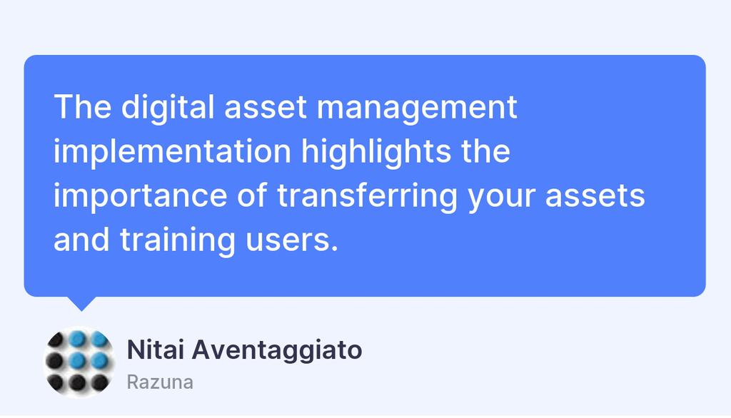 thenitai's tweet image. How to Create a Digital Asset Management Strategy
▸ lttr.ai/AJFuS

#DamSoftware #SoftwareProduct #EstablishingReasonableExpectations #ProvenTrackRecord #AddingCustomKeywords #ApplicationProgrammingInterfaces #NativeDesktopApp #ComprehensiveOnlineTutorials