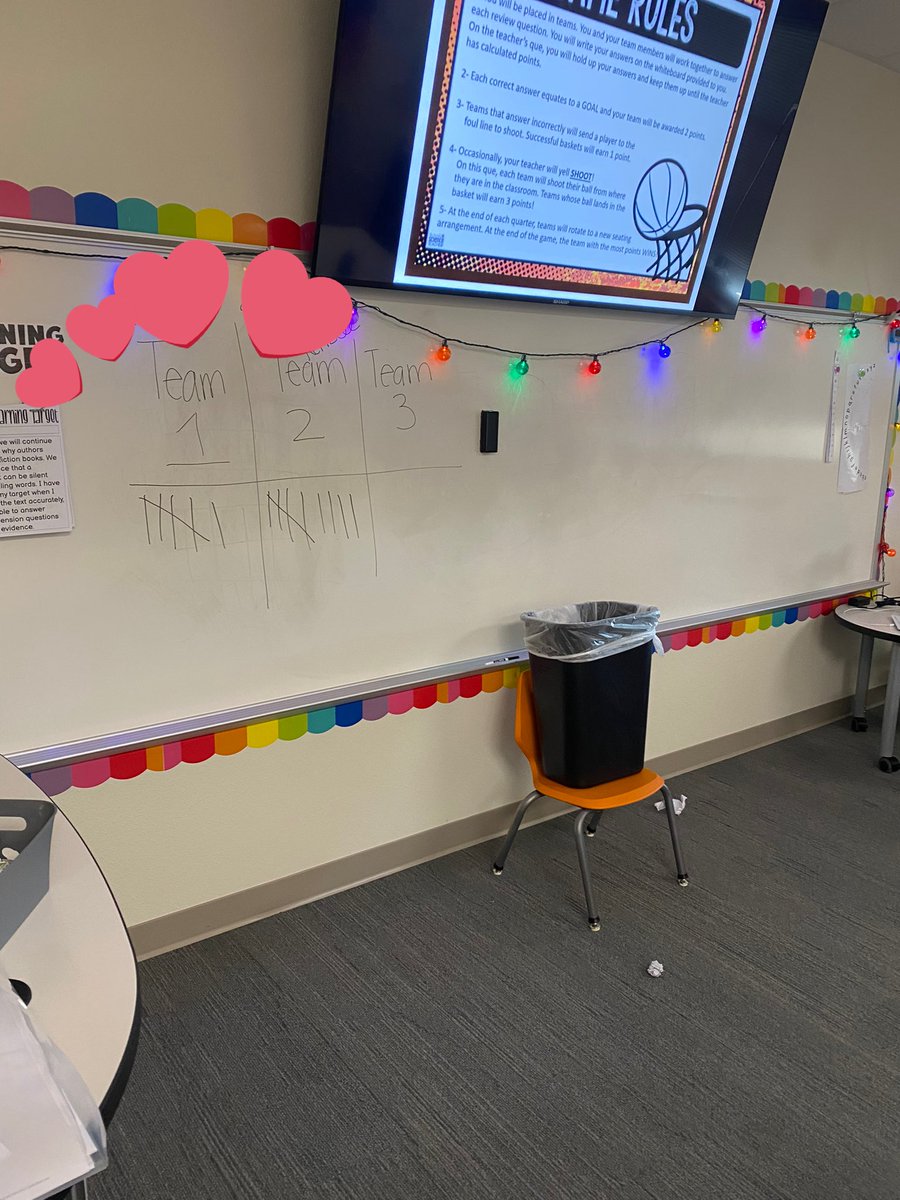 Kristina Clark (@kcteaching) on Twitter photo Math can be fun! Motivation station and trashketball! #MTSS @NorthwestMATH <a href="/TerrellRobbie/">Robbie Terrell</a> <a href="/bailey_nisdrti/">Jennifer Bailey</a> Math can be fun! Motivation station and trashketball! #MTSS @NorthwestMATH <a href="/TerrellRobbie/">Robbie Terrell</a> <a href="/bailey_nisdrti/">Jennifer Bailey</a>