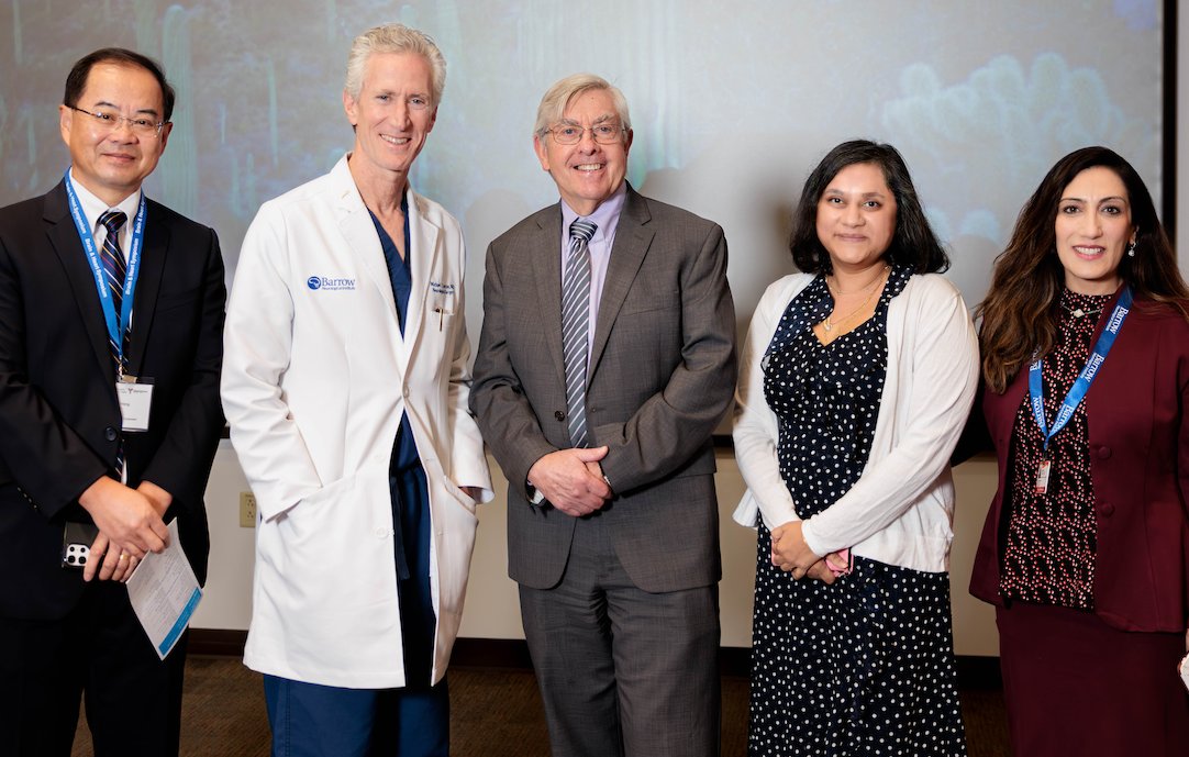 Visiting professors and dignitaries make our weekly Grand Rounds special. In the last 2 weeks, we’ve heard from @_AdnanSiddiqui from SUNY-Buffalo/Jacobs Institute and Walter Koroshetz, Director of the NIH National Institute of Neurological Disorders and Stroke… #BrainInitiative