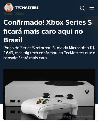 Daniel #OfertasNintendo Reenlsober 👾 on X: 🟢Update do caso Xbox