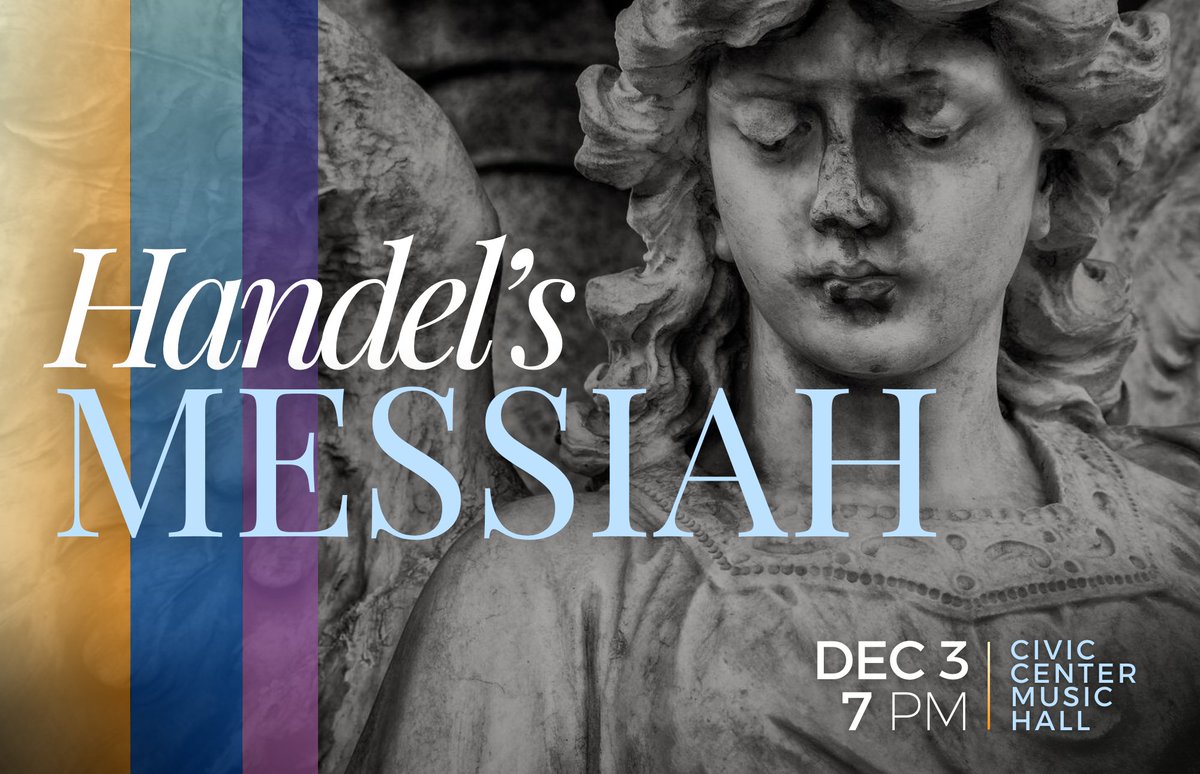 📷Tickets to Handel's Messiah are NOW ON SALE! Visit canterburyokc.com/messiah/ to join @canterburyokc, virtuosic soloists, and the @OKC_PHIL for this #OKC Holiday Tradition!