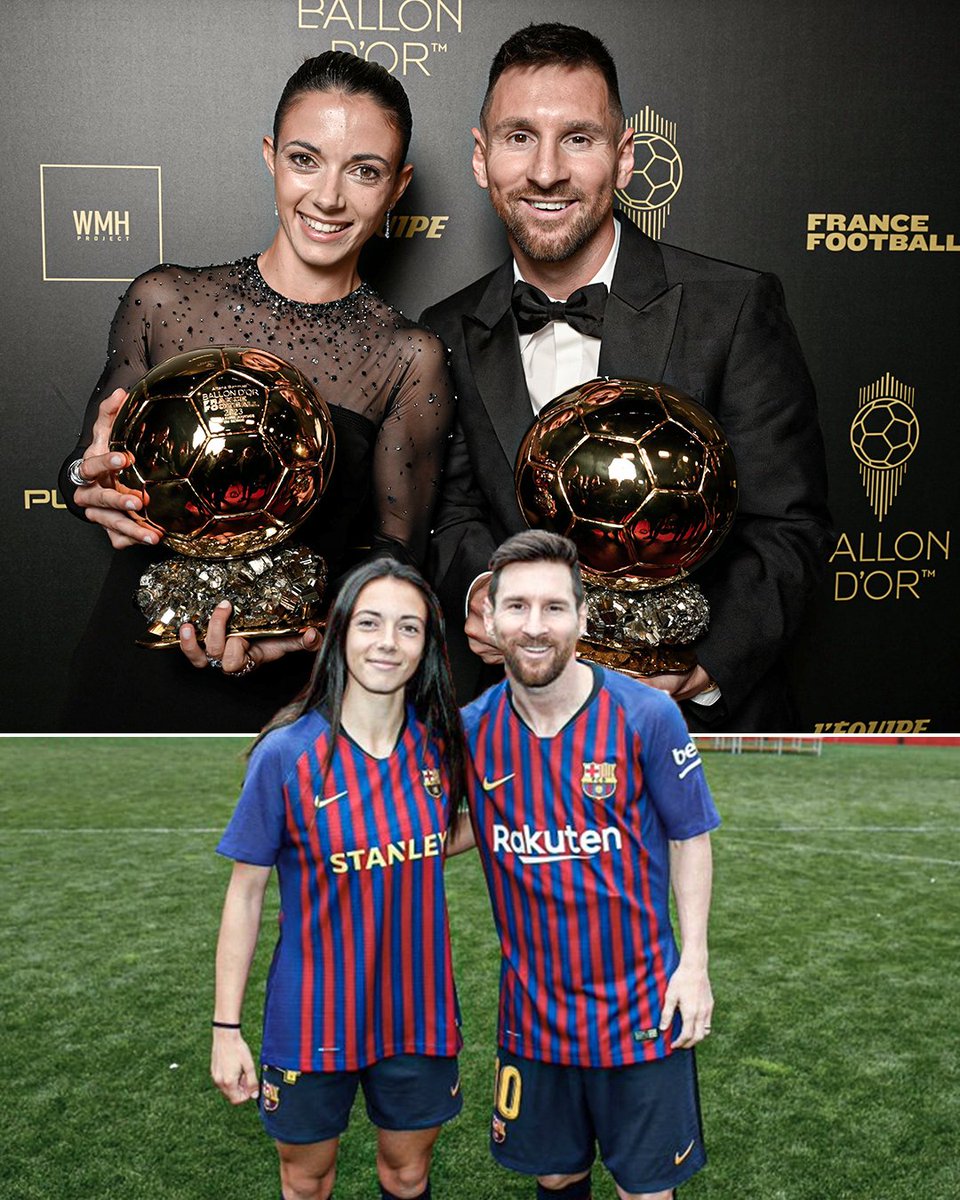 Aitana Bonmati & Lionel Messi 🏆🏆

This is Barca heritage ❤️💙