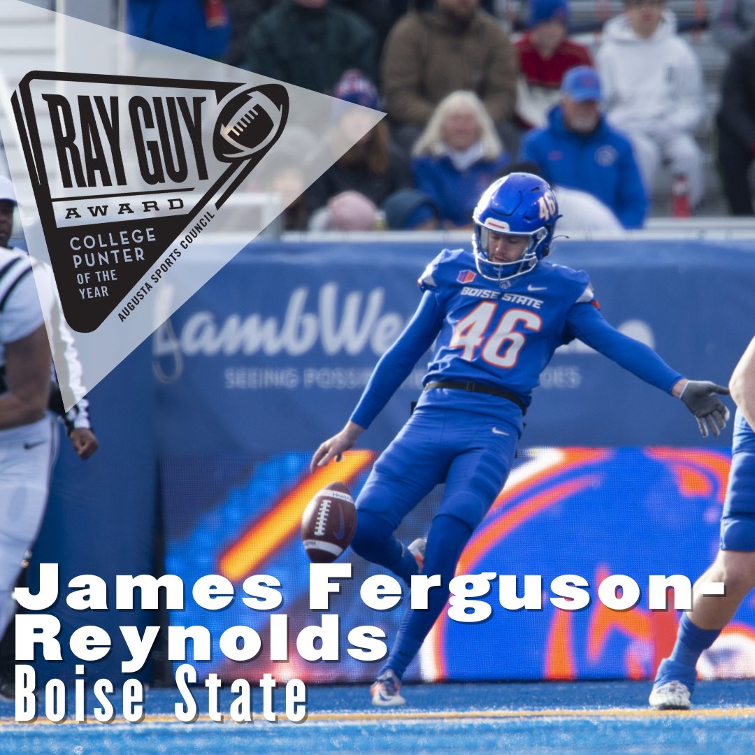 #OURGUY Week 9! James Ferguson-Reynolds of @boisestatefootball ! Link in bio! __ #RGA #RayGuyAward