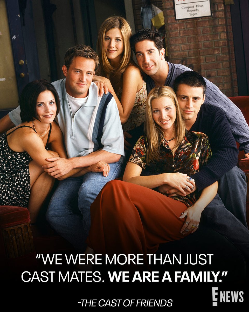 enews's tweet photo. Matthew Perry will always hold a special place in the hearts of his #Friends family. Jennifer Aniston, Courteney Cox, Lisa Kudrow, Matt LeBlanc &amp; David Schwimmer mourn the actor's death here: https://t.co/GI7yh9RfRh https://t.co/H9jgtNM07K