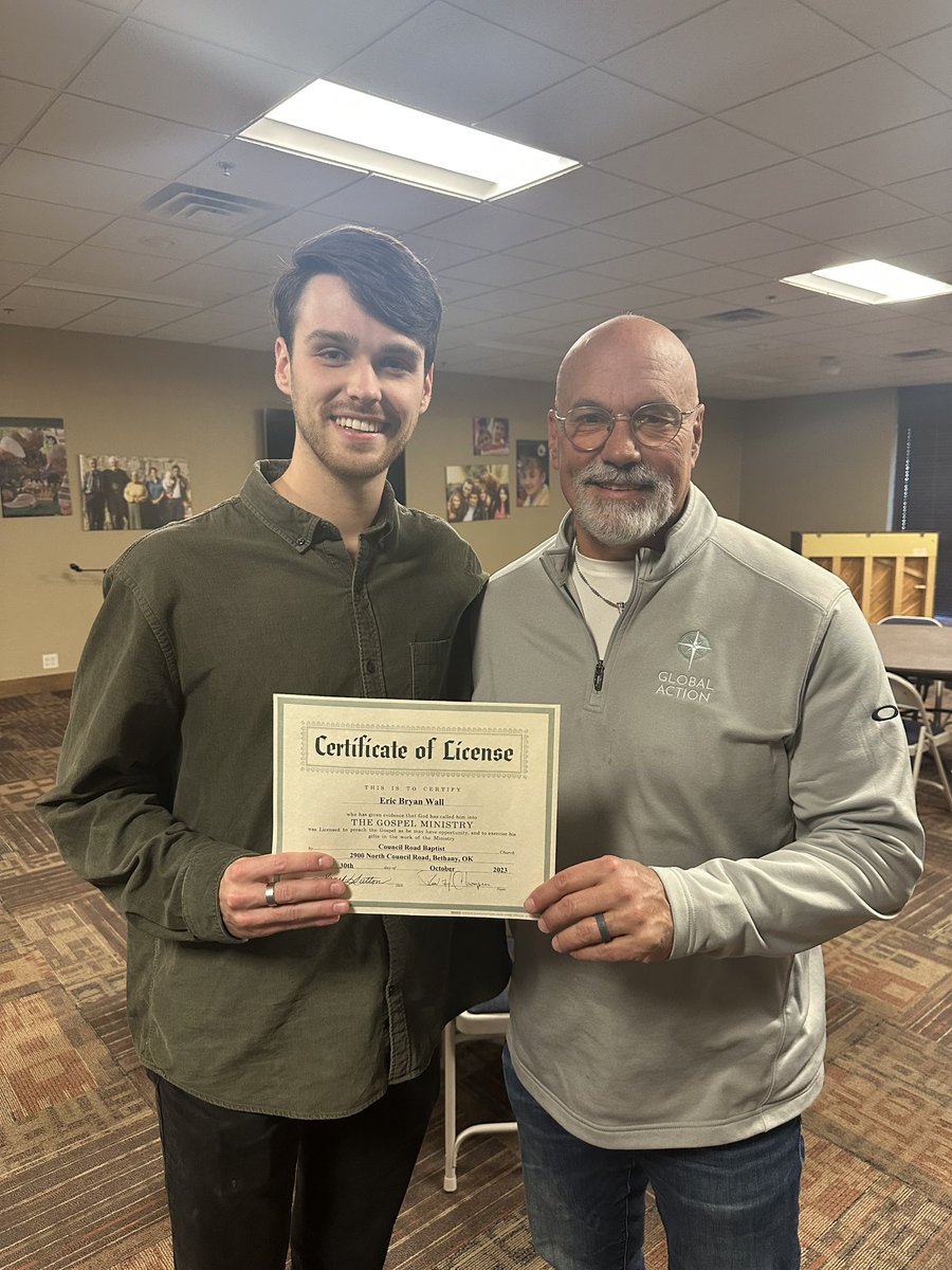 This was a blessing today. I can’t wait to see the #gospeladventure that unfolds for this couple. I’m proud of you <a href="/ericbryanwall/">Eric Wall</a> <a href="/rickhthompson/">rickhthompson</a>