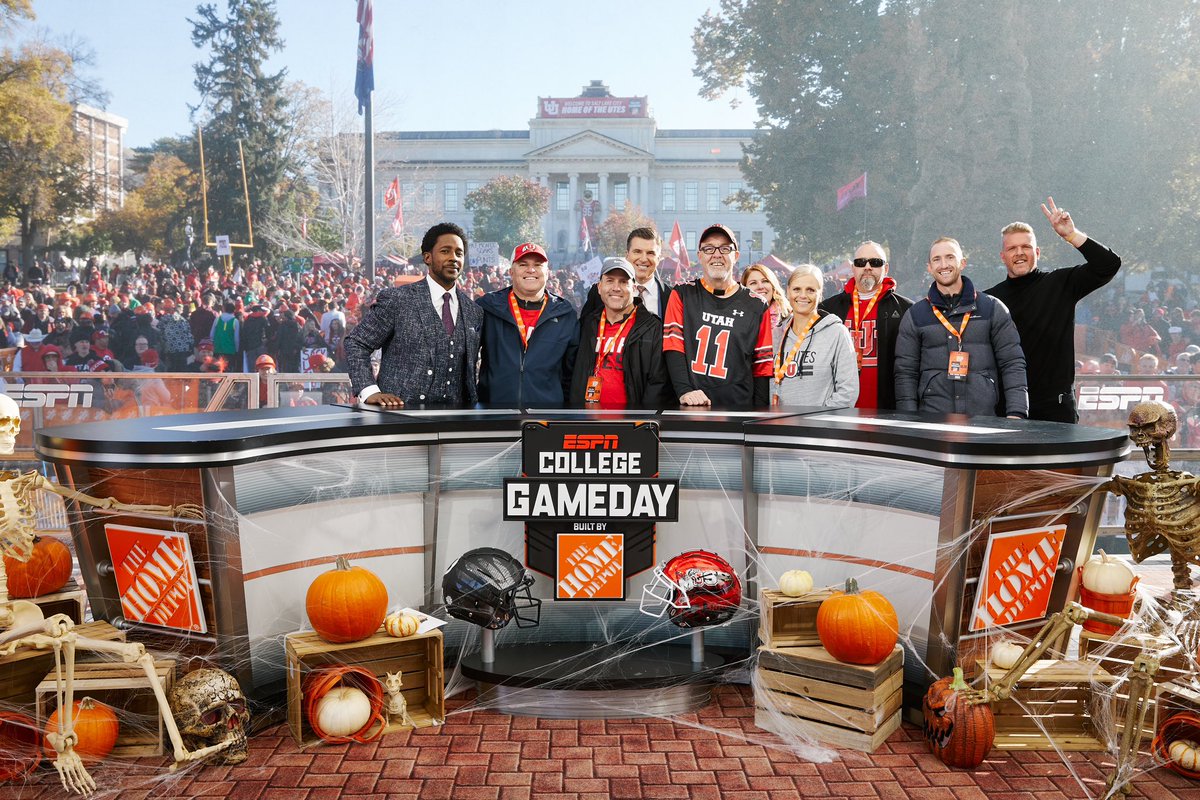 College Game Day sponsored by The Home Depot.