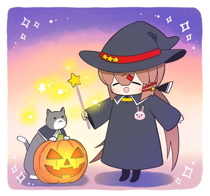 ゆるゆるハロウィン( ' ˘ `  )