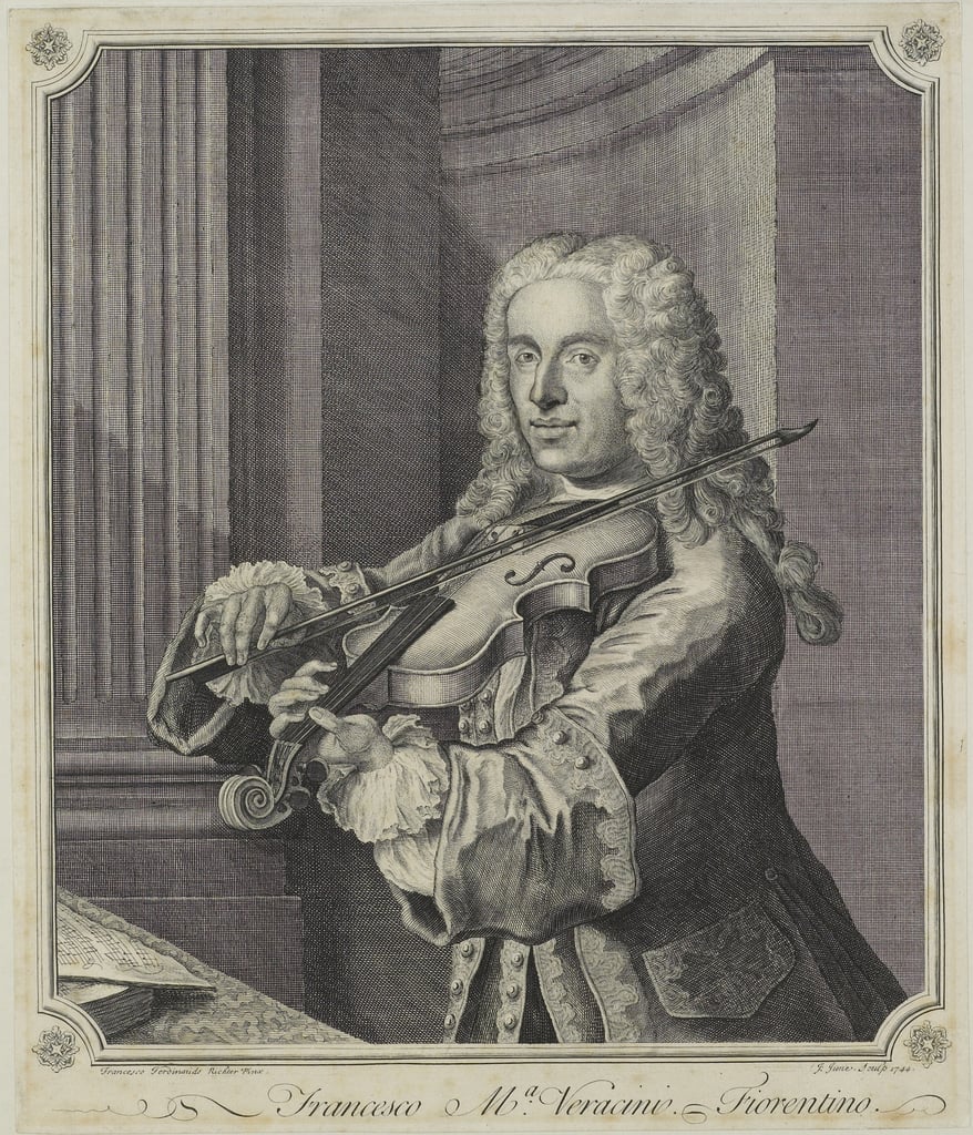 nikolausmella's tweet photo. Today marks the 255th anniversary of the death of the Italian #violinist &amp; #baroque composer, Francesco Maria #Veracini. :-) 🍁 🧭 † #Firenze 🇮🇹 #Italia #BaroqueComposers #BaroqueMusic 

J. June, 1744, after Franz Ferdinand Richter. https://t.co/ABdCc9DD17
