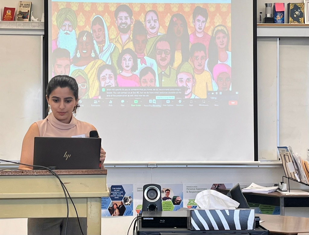 Our workshops led by Executive Director Lali Pawa &amp; Staff Lawyer Jasmine Gill were a hit at this year's <a href="/bcssta/">BCSSTA</a> conference! 👏

🌟 100+ provincial teachers at each session
🌎 Anti-Racism Training for Professionals Workshop

#BCSSTA #EmpoweringEducation #Workshop #AntiRacism