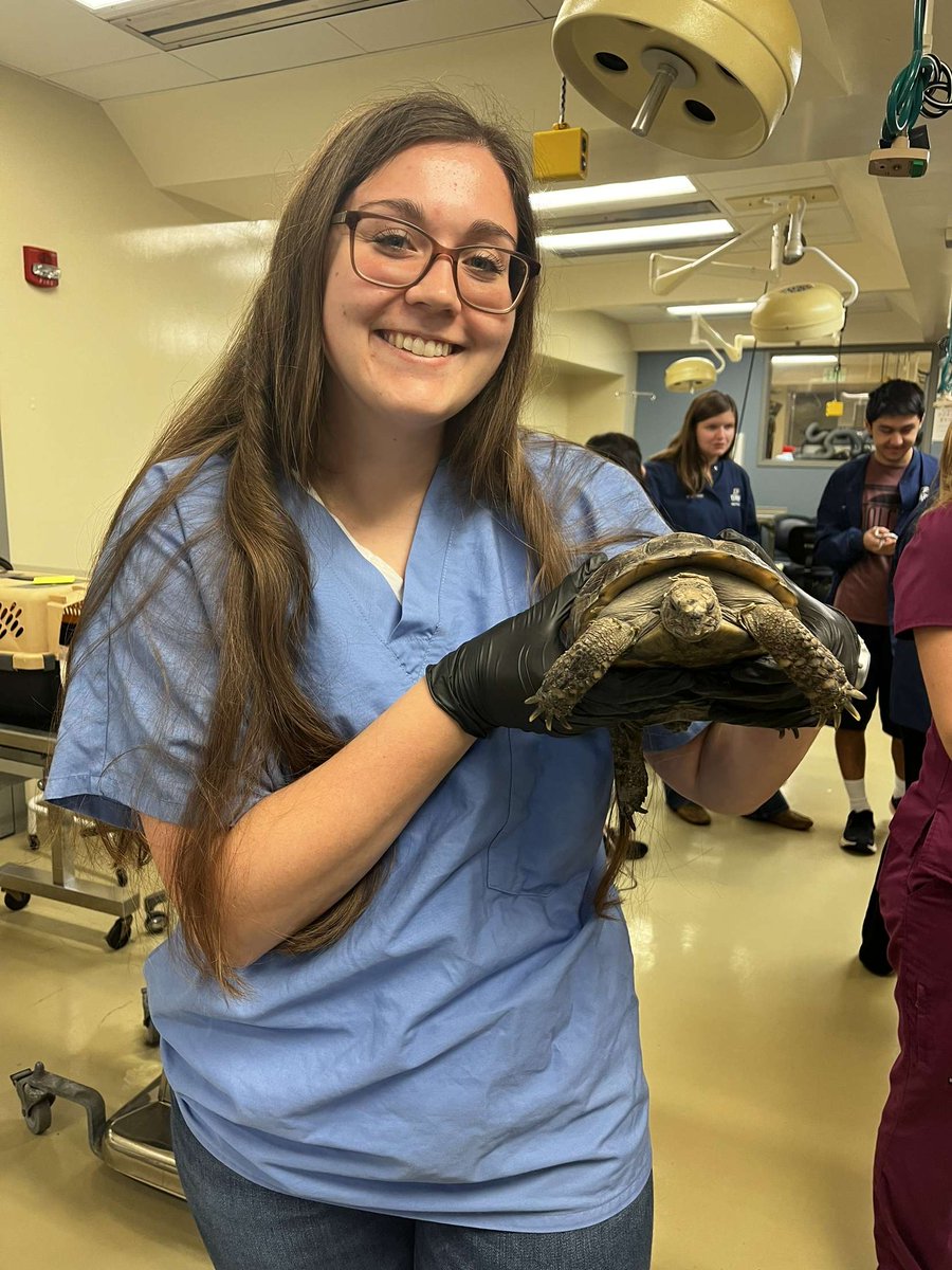 Our Veterinary Nursing students couldn’t be happier to learn about our exotic friends this year! Purdue offers various educational opportunities that directly involve exotic creatures and big smiles! Learn how you can #BeAPurdueVetNurse at purdue.vet/next @lifeatpurdue