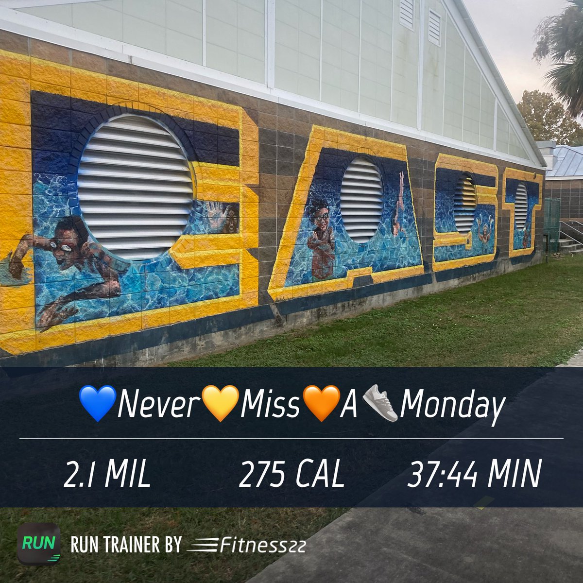 Never Miss A Monday! 
The encouragement to never miss a Monday is about consistency. It's about starting your week well and building momentum for the week to come. 
#NeverMissAMonday 
#JoyandJustice
#PreventiveCare
#GratitudeTREK 
#LouisianaTREKS
#GirlTREK👟
