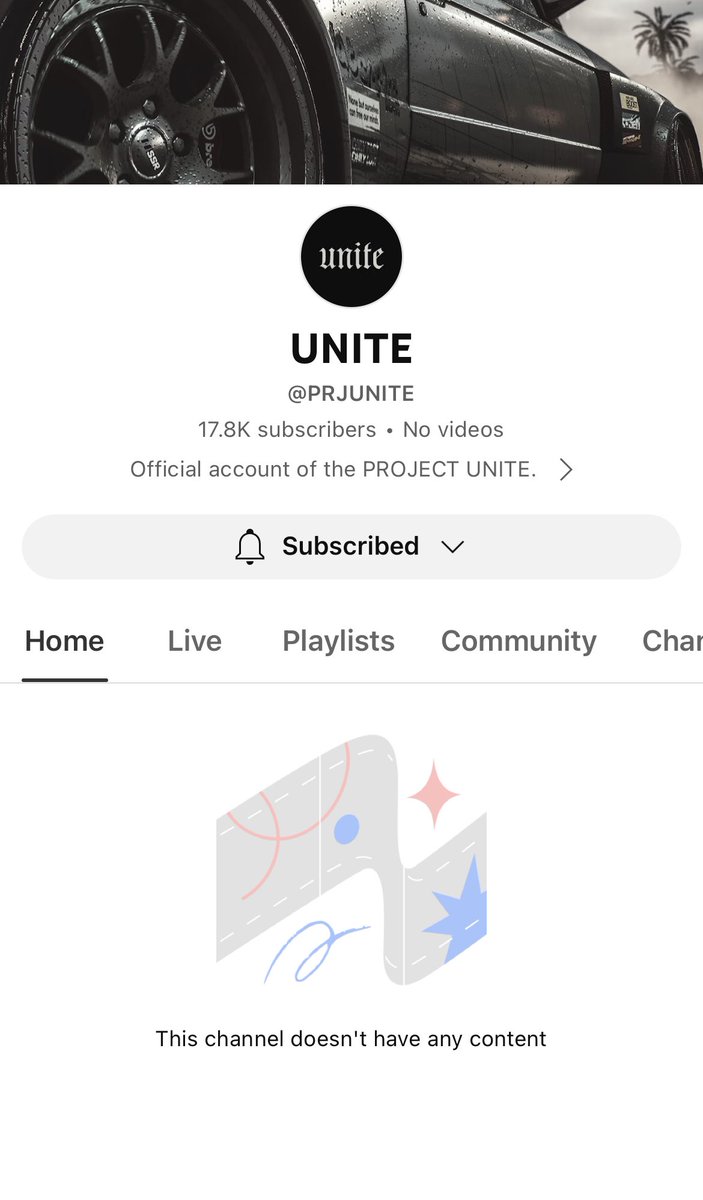 GarManMee's tweet image. What happened to the NFS UNITE channel and all the videos? 😞