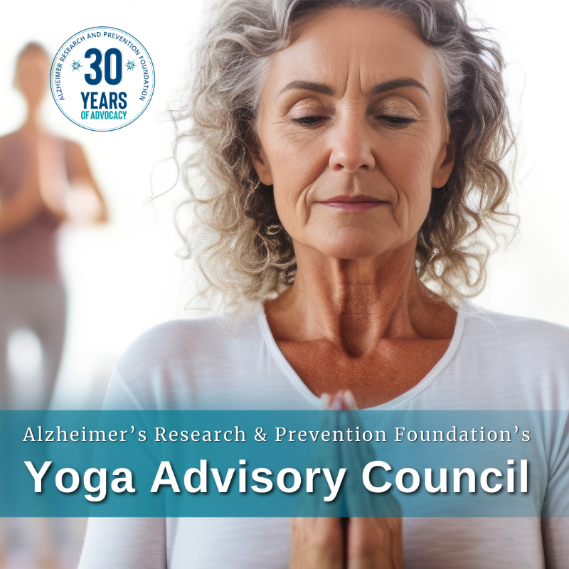 PreventAD's tweet photo. 🧘‍ We're proud to unveil our Yoga Advisory Council! 

Merging the power of yoga with our mission to prevent Alzheimer’s, this initiative aims to amplify the use of yoga in Alzheimer’s prevention.

Learn more: https://t.co/O1E6E6j6zd

#Alzheimers #Yoga #YogaTherapy