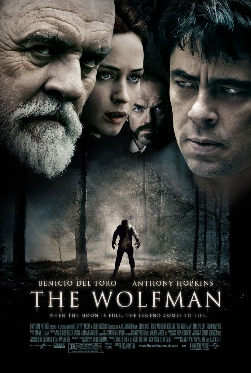 What is your favorite Halloween movie? For my The Wolfman is always a favorite.  I've always loved how it feels so classic horror.