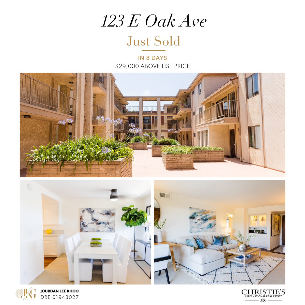 📍El Segundo, CA
Multiple Offers | 8 days on Market | $29,000 Above List
Represented Seller.

✉️ info@jkgre.com for more information

-

Integrity |  Commitment |  SOLD

We have Specialist Agents ready to serve you in #LosAngeles #Orange &amp; #SanDiego counties.