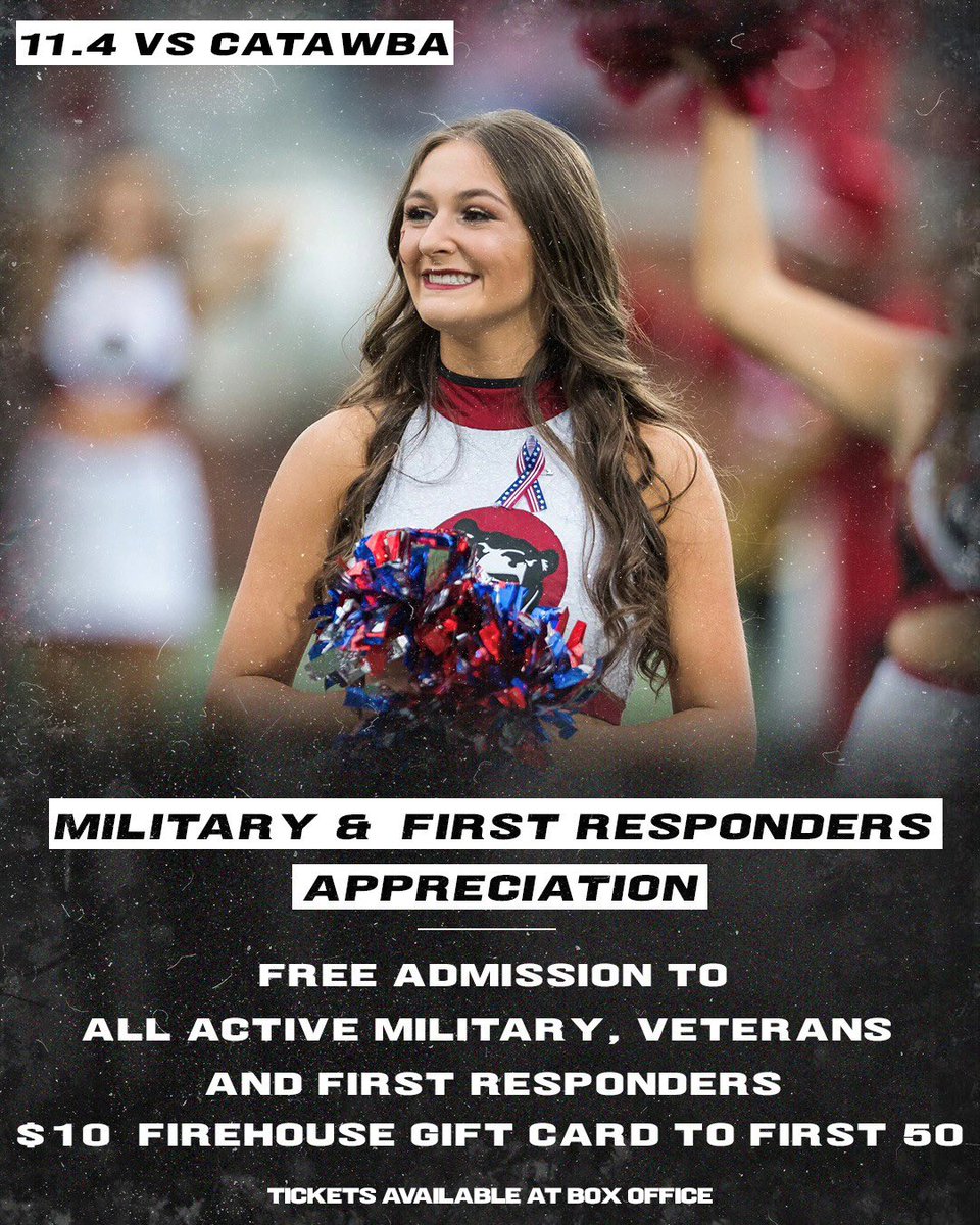 Join us on Saturday for Military and First Responders Appreciation Day as we recognize all those who serve our community and beyond. 🧱🐻🧱