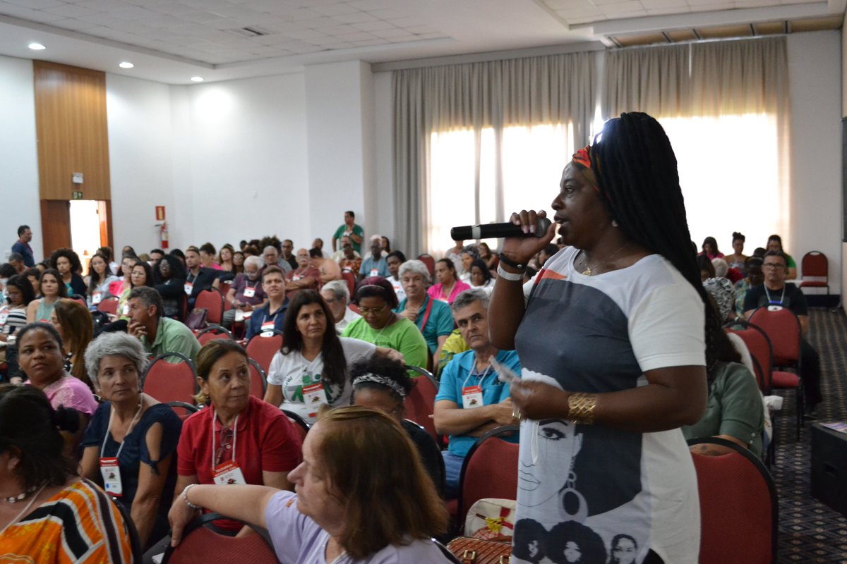 conseaminas's tweet photo. Os participantes estiveram presentes em palestras e em trabalhos em grupos para definir as propostas que irão compor o VI Plano Estadual de Segurança Alimentar e Nutricional Sustentável do Minas Gerais - 2024/2027 e que serão enviadas à 6ª Conferência Nacional de SAN https://t.co/dCTXJTbCJE