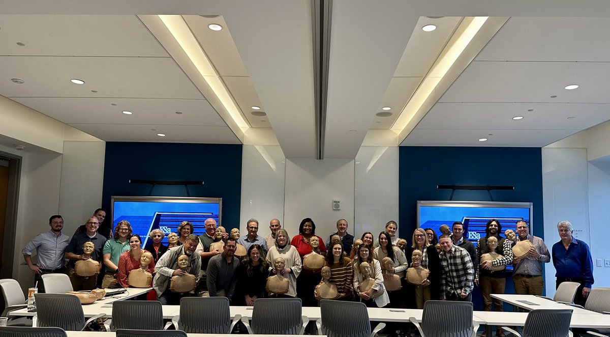 KatherineYBrown's tweet photo. It’s always a great day teaching CPR to @ESa_Architects #ESa
nationally recognized architecture firm located in the heart of Nashville, Tennessee. Such an amazing team ❤️ #drkatherineybrown @AHATennessee #learncpramerica #nationoflifesavers @American_Heart https://t.co/sarDjkqoA6