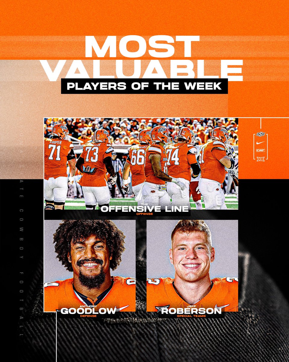 This week’s MVPs 🤠

#GoPokes | #DAT