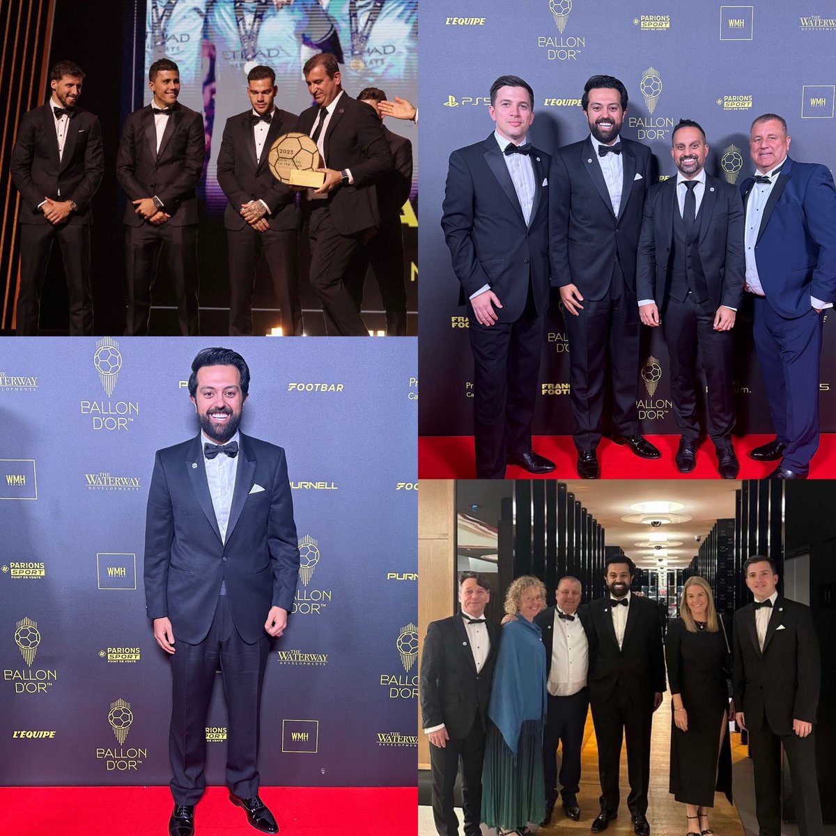 dr_asn1's tweet photo. It was honour to be in @ballondor night with best club in the world @ManCity I really enjoy the night . 
 Lionel Messi won his 8th BallondOr in his history . Next year definitely will be @erling 
Thank you Manchester City for this experience . #BallondOr https://t.co/Xuw1x2R0t7