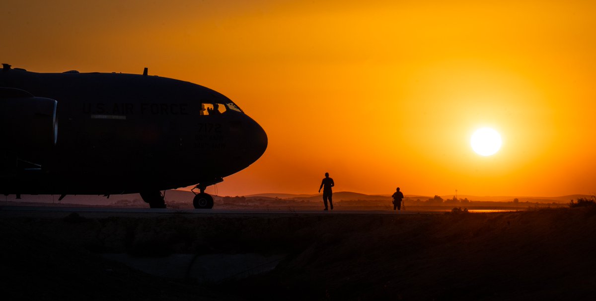 Travis60AMW's tweet photo. ✈️ 🇺🇸 Airmen from @RamsteinAirBase  worked diligently as they loaded crucial cargo onto a C-17 Globemaster III assigned to Travis AFB. The mission aimed to bolster the Israel Defense Forces with essential resources, reaffirming the unwavering support of the U.S. 🤝💪#TrustTravis https://t.co/wjlCXYMPIu