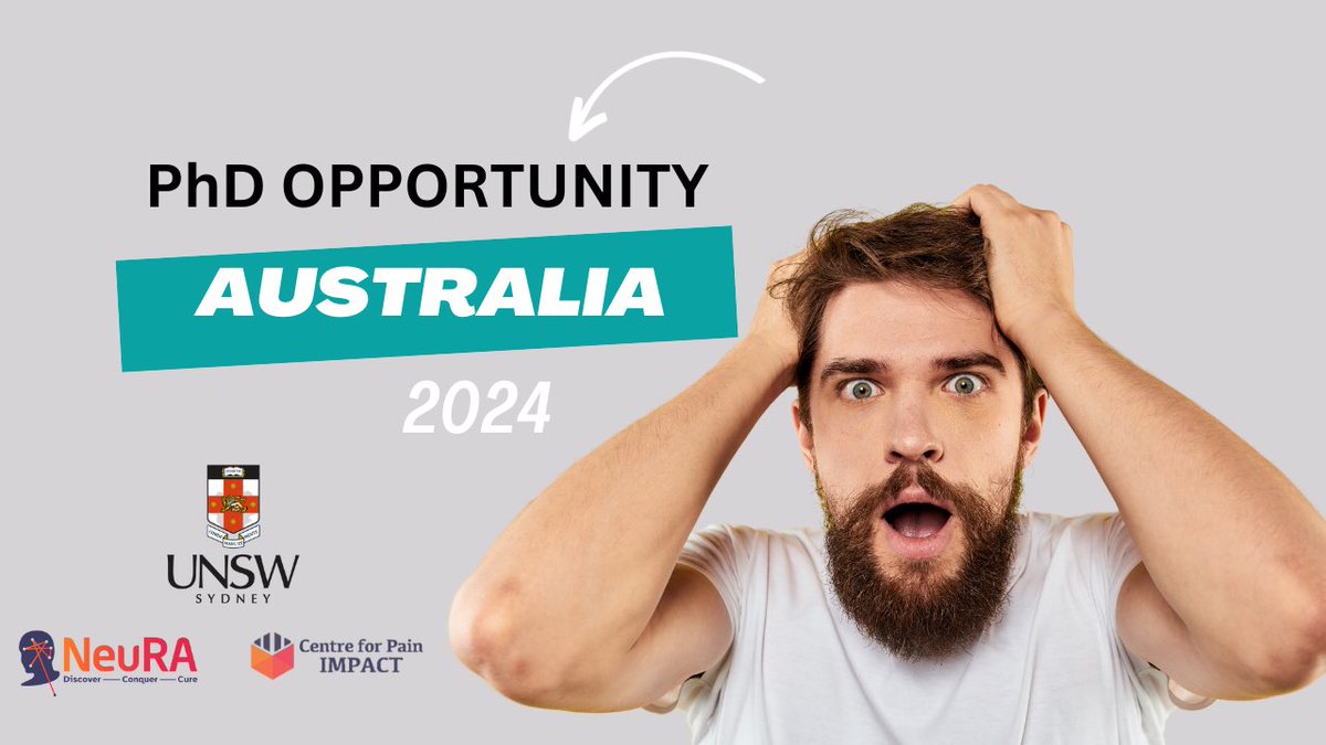 PhD Opportunity at @PainIMPACTNeuRA and @UNSWMedicine (domestic and international): development/effectiveness/implementation of evidence-based interventions for #backpain! 👉 #Scholarship: $42K pa (+ support for attending conferences). Click here: neura.edu.au/project/phd-sc…