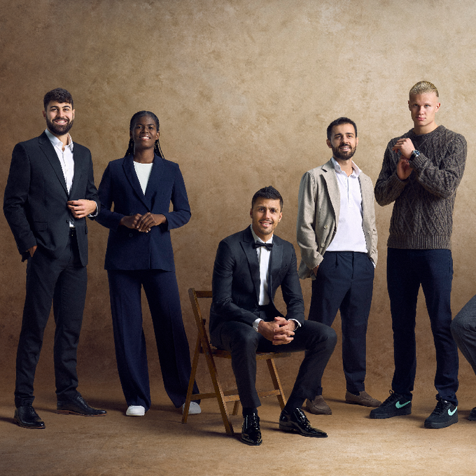 ManCityJP's tweet photo. バロンドールにノミネートされたシティの選手たち⭐️

#BallonDor https://t.co/1mUuJyZLcw