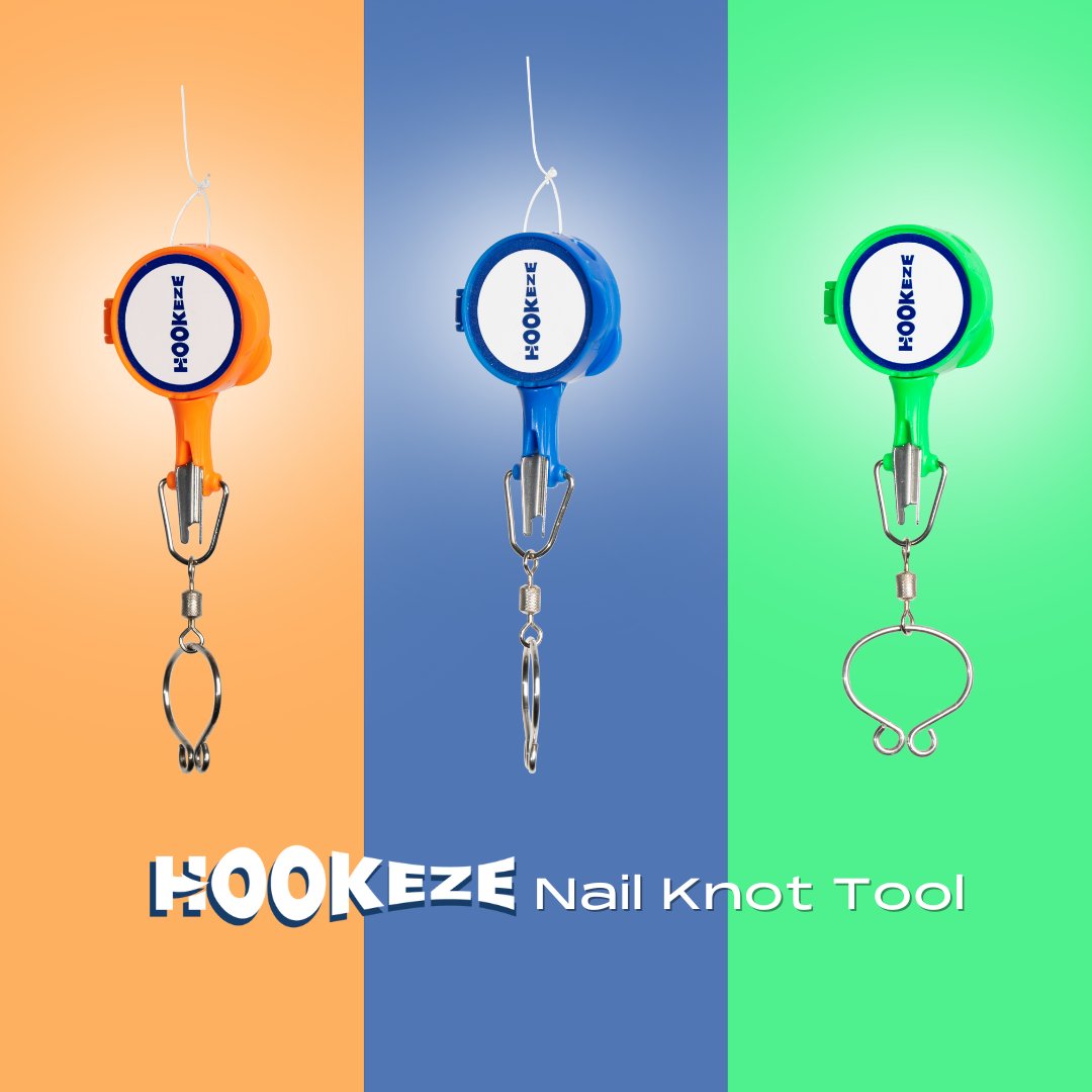 Hook-Eze_Official on X: What's your Color? 🌈 Our Nail Knot Tying Tool,  now available in not one, not two, but three stunning colors! Which color  will you choose? Let us know in