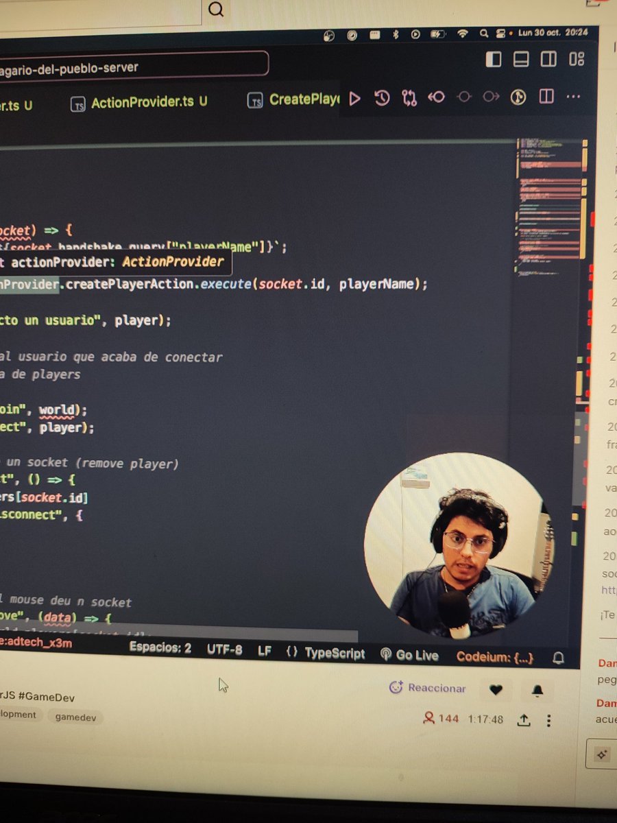 damiansire's tweet image. #YoEstuve el día que @elmiguedev tuvo 150 viewers en Twitch hablando sobre #PhaserJs