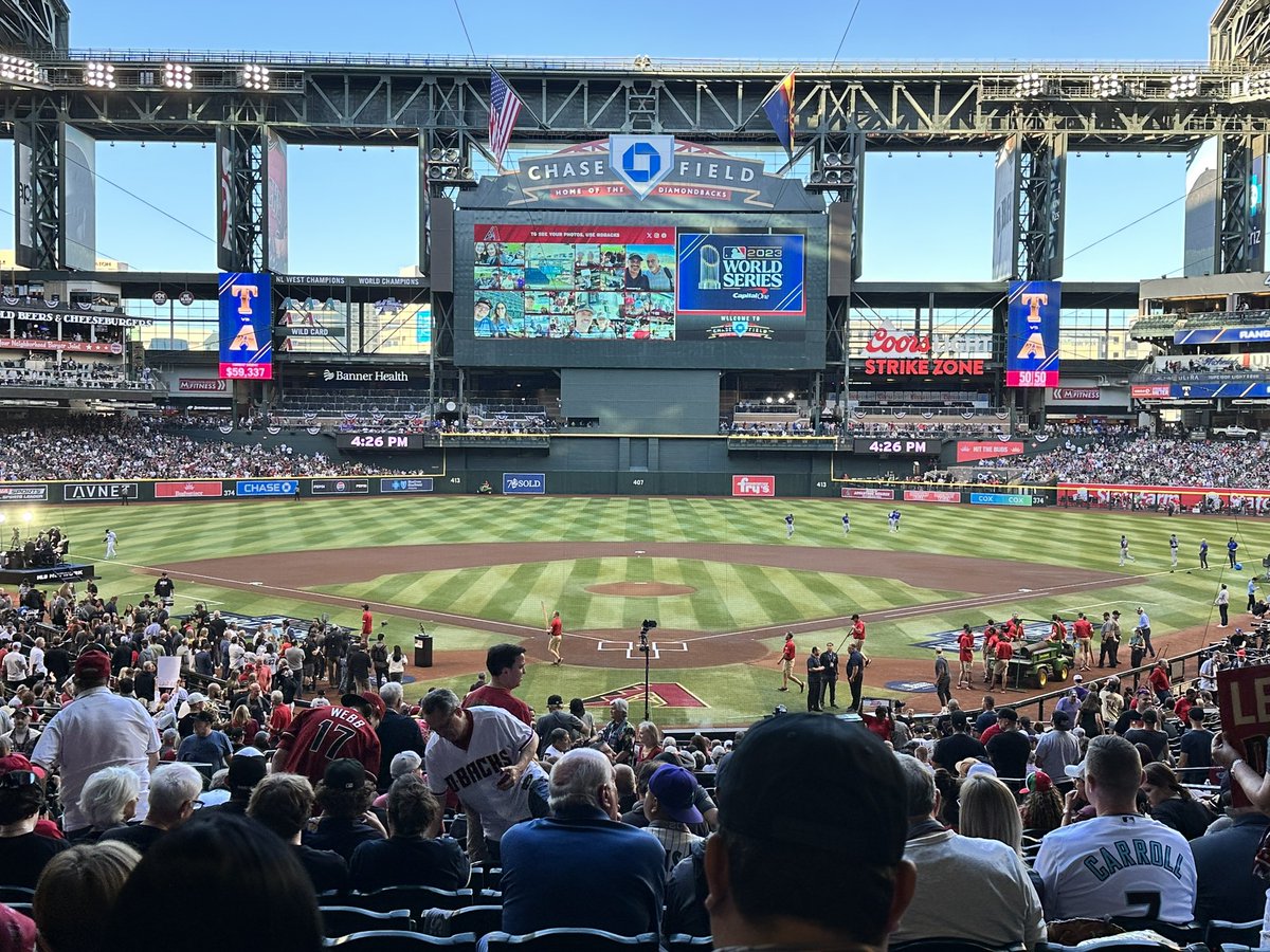 Go #Dbacks ! Beat Texas! #WorldSeries