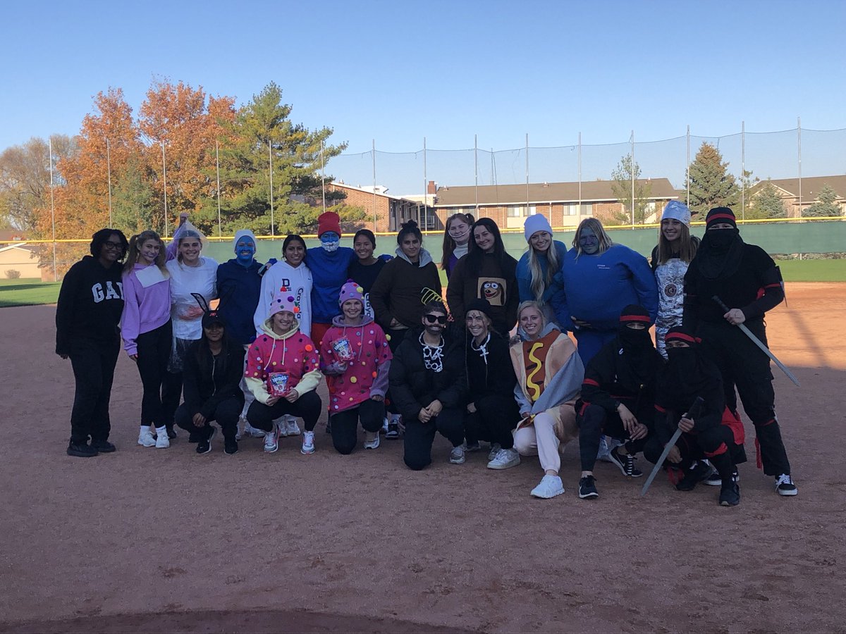 GVUWS_YWNWA's tweet photo. Sometimes it is just good to enjoy the moment and share a few laughs.  Halloween kickball game 2023! https://t.co/kqzov7Cbz0