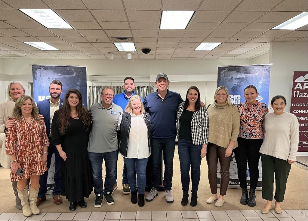 Grateful to the <a href="/KyChamber/">Kentucky Chamber</a> and <a href="/KSRonX/">KSR</a> teams who have worked together to help raise over $2.2M in disaster relief funds for western and eastern KY from KSR listeners and businesses!