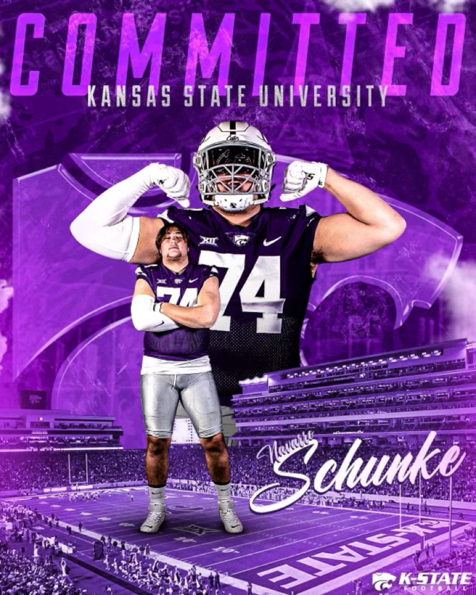 It’s official I’m committed to the Kansas State University I thank God in blessing me with this opportunity. Thank you to all my Friends Family and Coaches that have helped me reach my dreams thus far. #EMAW #GoWildcats @CoachCRiles