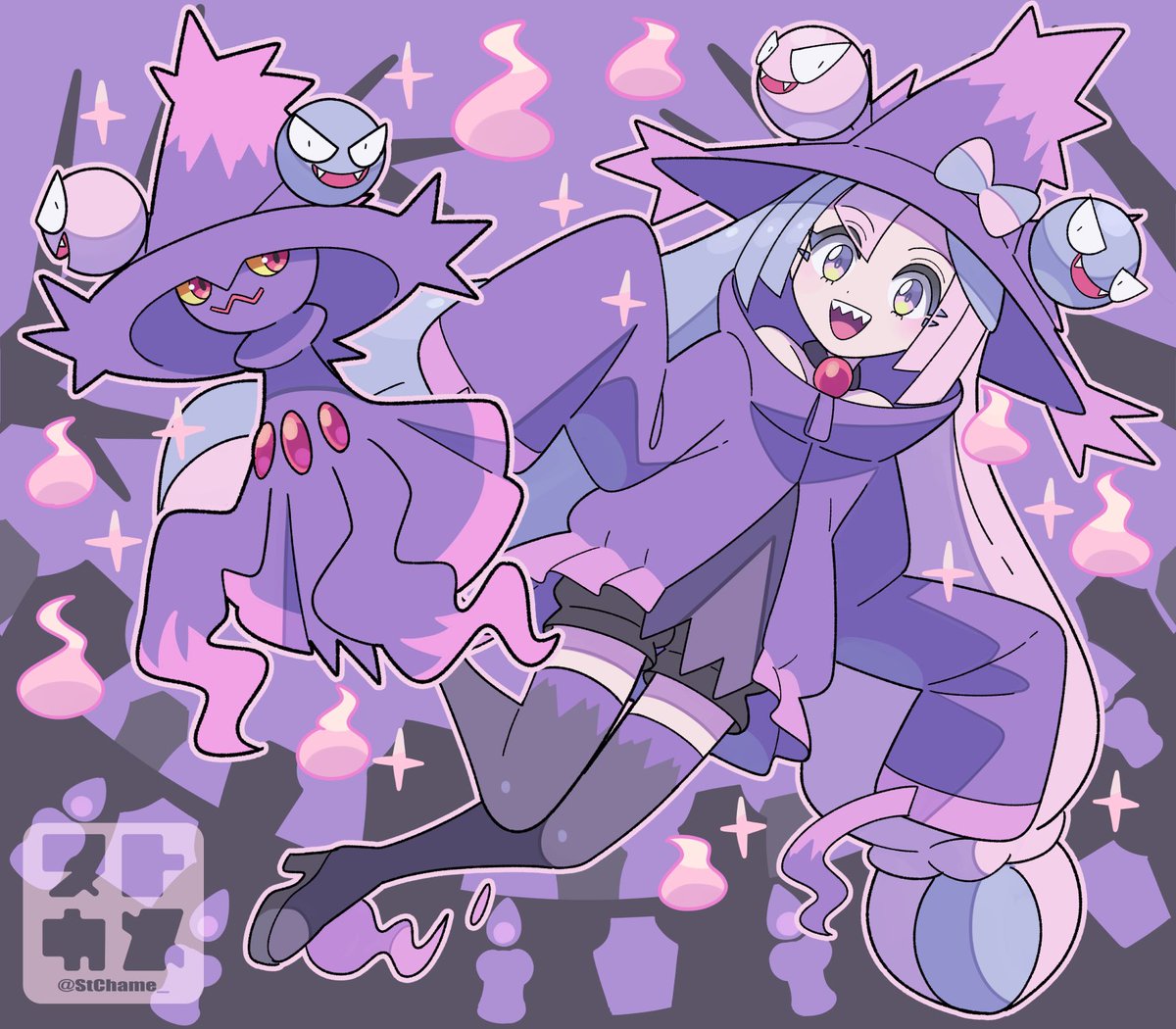 IonoZone_'s tweet photo. It's almost Halloween!! Time for the streamer to don her costume~ https://t.co/9LioQYtDS7