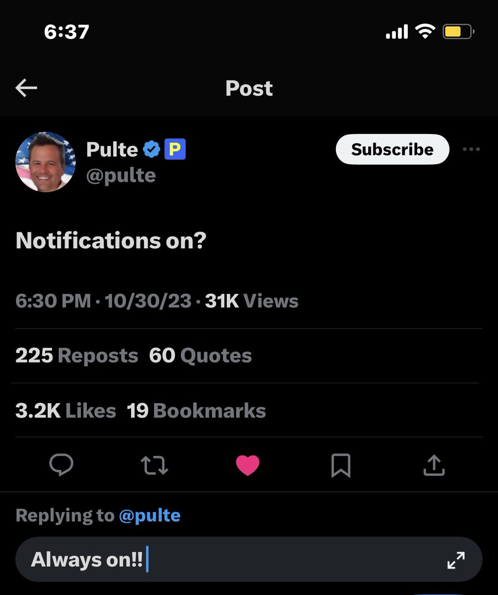 bigmoecity's tweet photo. @pulte Always on!! https://t.co/fq3MdydW79