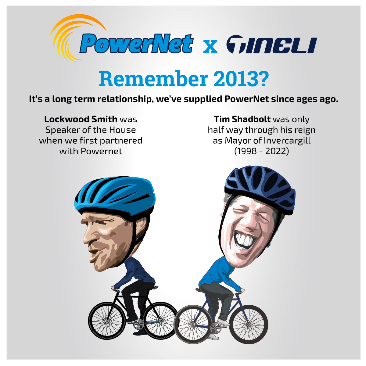 tineli's tweet photo. 10 years of PowerNet x Tineli
Infographic 2 - Remember how long ago 2013 was? https://t.co/UWt0tsoFjQ