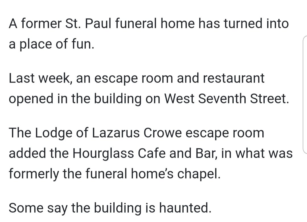 Former St. Paul funeral home turns into escape room and restaurant 