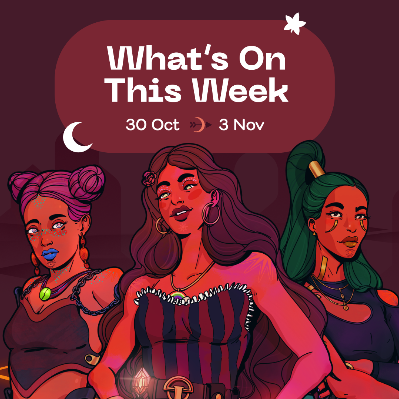 worldofwomenxyz's tweet photo. Are you overwhelmed because there's so much going on at WoW right now?

Us too! So we made this handy guide 🤝

Click the links below to get straight to where you need to be 👇 

And let us know what you think of our new events carousel!