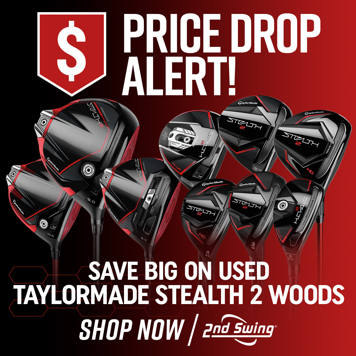 2ndSwingGolf's tweet image. Take your golf game to new heights with the cutting-edge tech from @Callaway  and @TaylorMadeGolf  ⛳🏌️‍♂️ Get ready to level up your skills! bit.ly/46yneDw
2ndswinggolf #paradym #stealth2