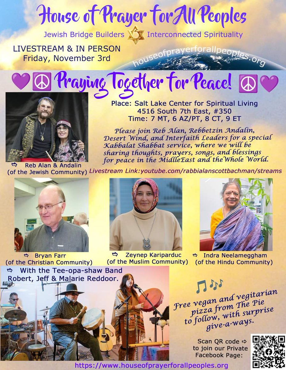 desertwindmusic's tweet photo. Praying Together for Peace in SLC with House of Prayer for All Peoples and Interfaith Leaders on November 3rd. #Interfaith #peace #prayersForPeace https://t.co/8RgGNxNG2o