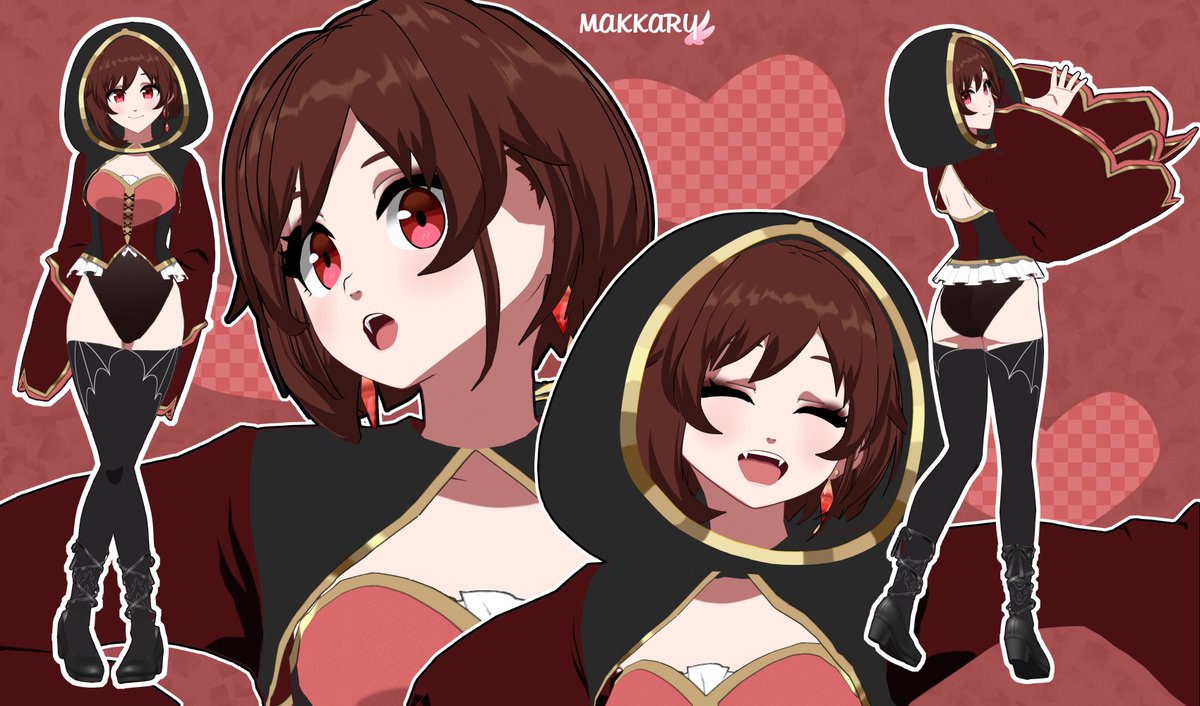 ¡Muchas gracias a los que me acompañaron al debut de Kary Vampira!✨♥🫶 ¿Les gusto esta versión?

Recuerden que tengo comisiones abiertas para este mes de modelos💖

Kary 3D♥:
hub.vroid.com/en/characters/…

#VRoidStudio #Vtuber #vtubercommission #vtuberES #VTuberUprising #VtubersEN