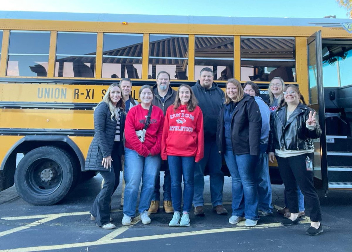 PierPerspective's tweet photo. For PD today, the CTE teachers visited four local businesses. We gained tons of knowledge to help better prepare our students for life after high school. Thank you to these businesses for pouring into the community and our school. #unionrxi #umswildcats https://t.co/ZqnwGG1oIa