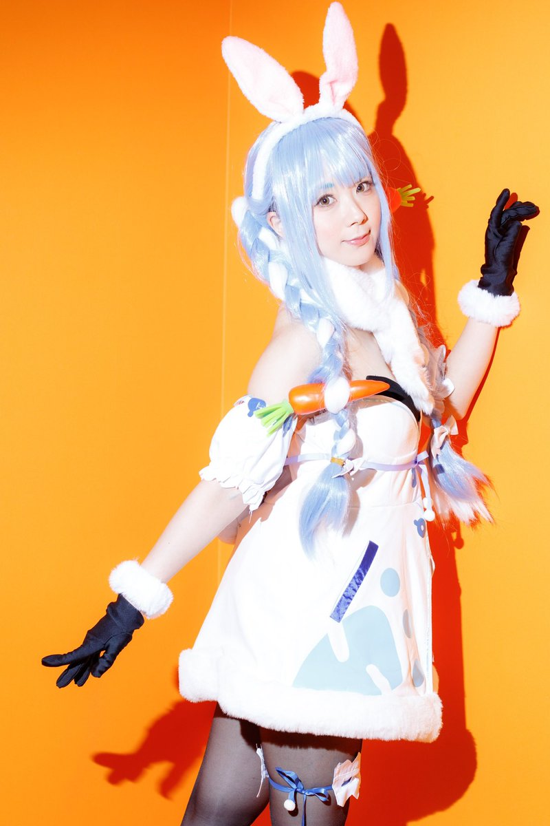 兎田ぺこら コスプレ L コスプレ】全「acosta!」を野うさぎにするぺこ